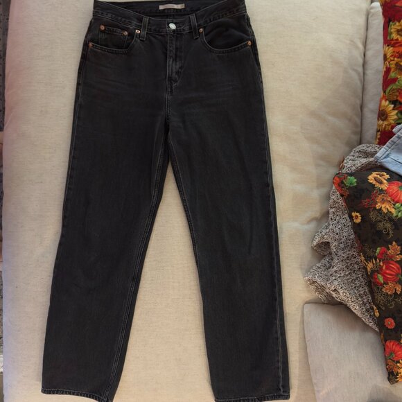 Levi's Low Pro Straight in Black - Size 28 - Picture 9 of 11